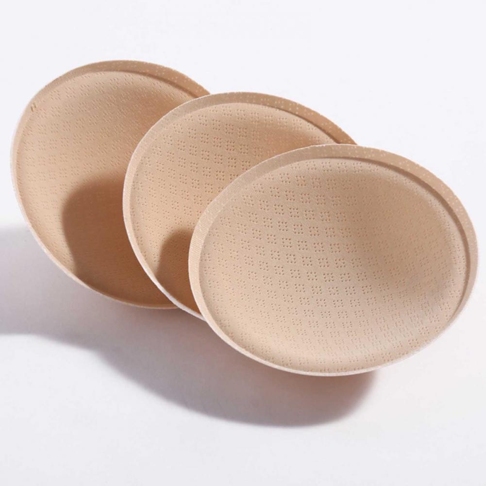Push Up Bra Padded - 1쌍의 라운드 스펀지 푸쉬업 브라 패드